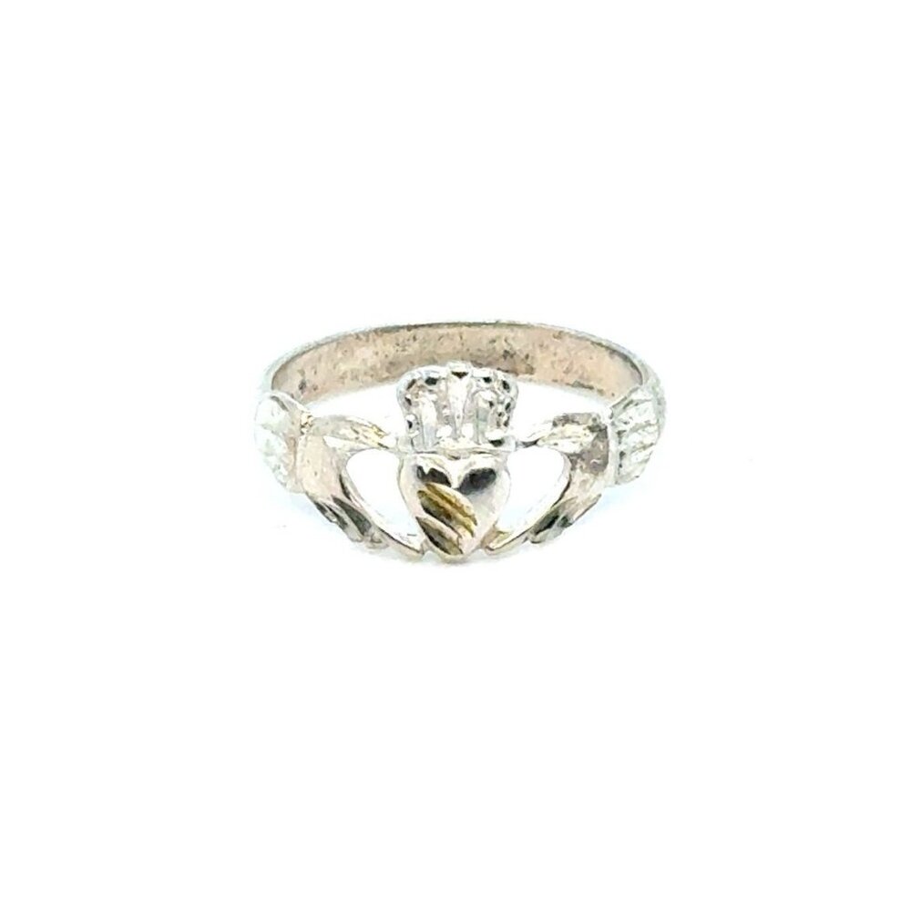 Sterling Claddagh Ring - image 1
